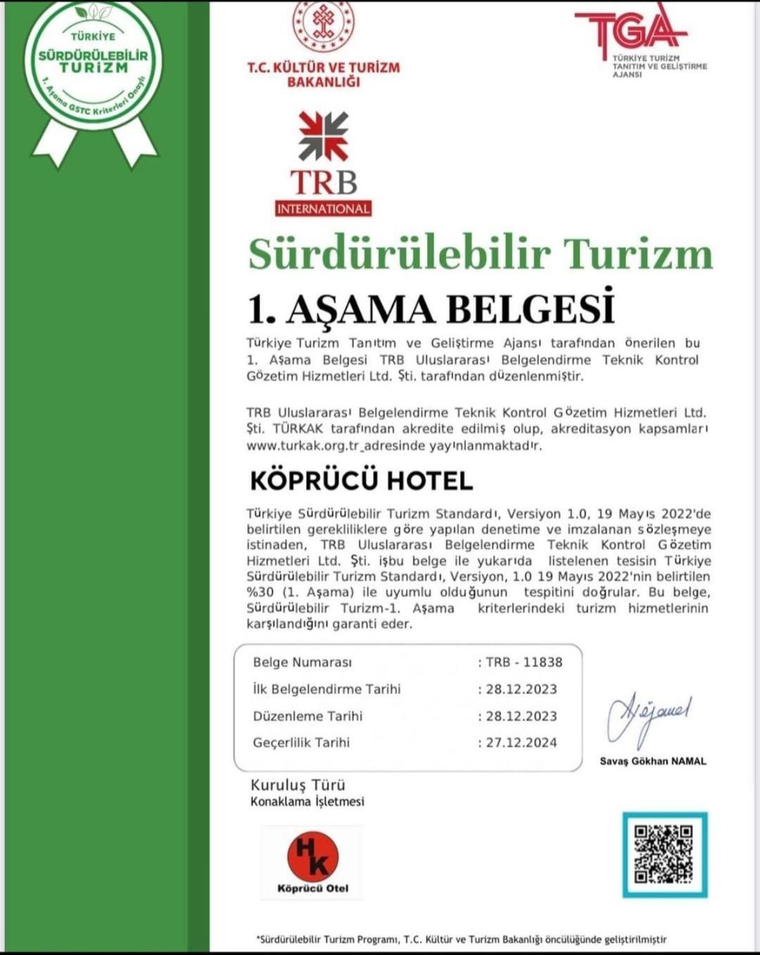 Koepruecue Hotel Diyarbakır Exterior foto